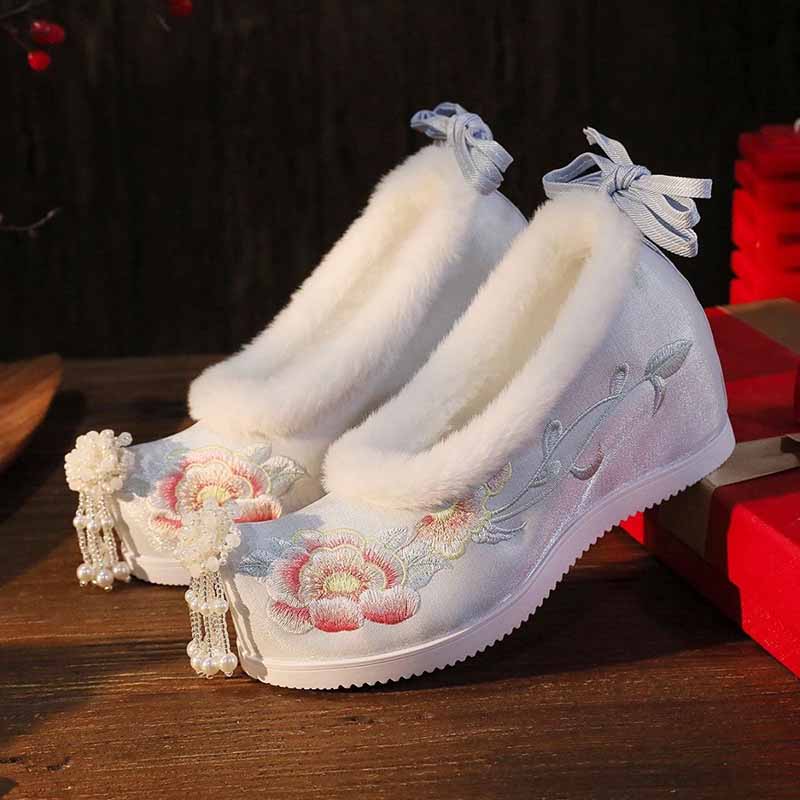 Plus size feminino 41 #   Hanf - Embroidery Shoes avaliação e preço