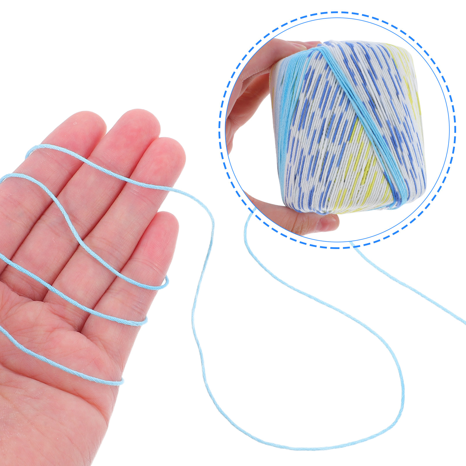 Fio de Crochê de Algodão Macio - Embroidery Yarn avaliação e preço