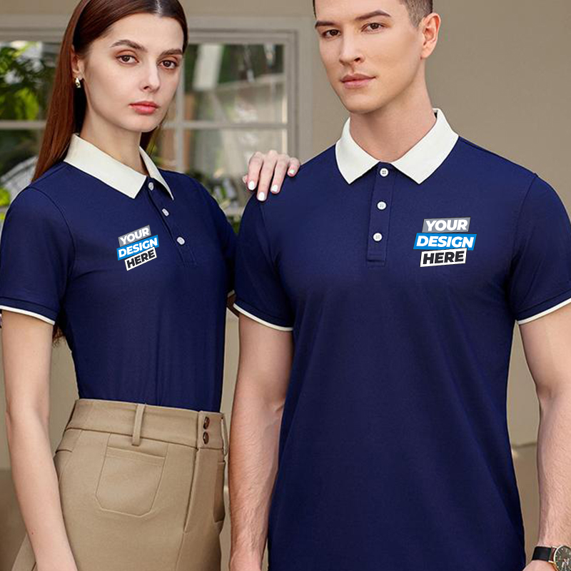 Camisa polo Color Block – Impr - Embroidery Logo avaliação e preço