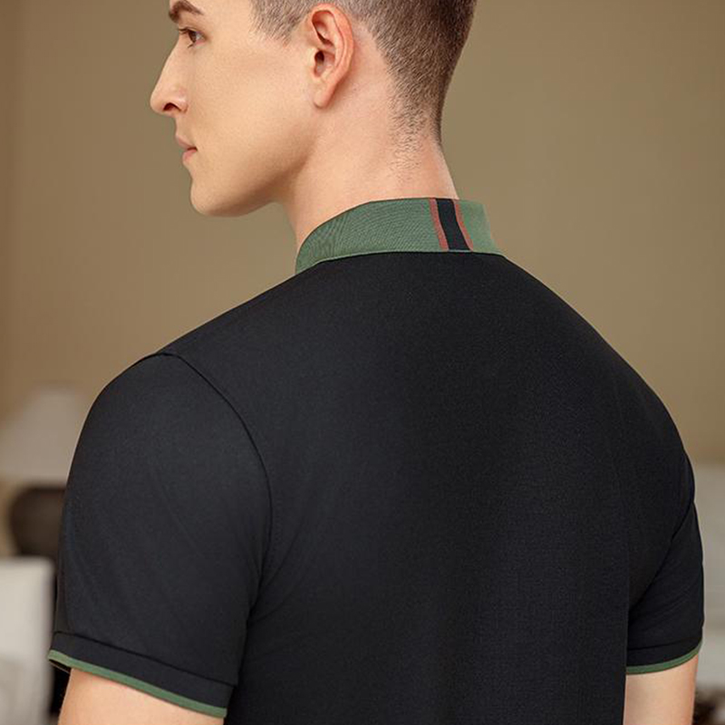 Camisa polo Color Block – Impr - Embroidery Logo avaliação e preço