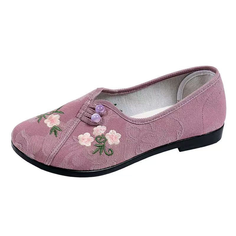 Sapatos femininos estilo chinê - Embroidery Style avaliação e preço