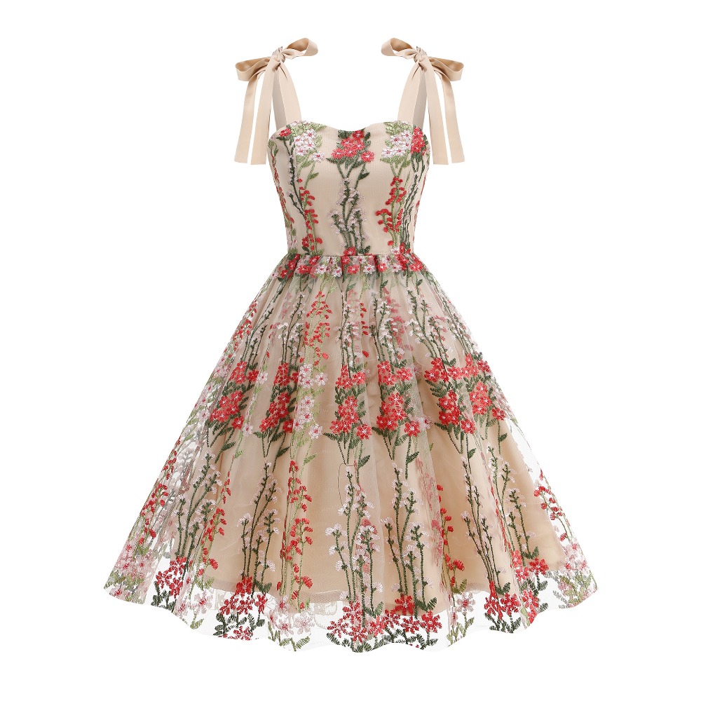 Vestido Sexy Sem Alças com Bor - Embroidery Skirt avaliação e preço