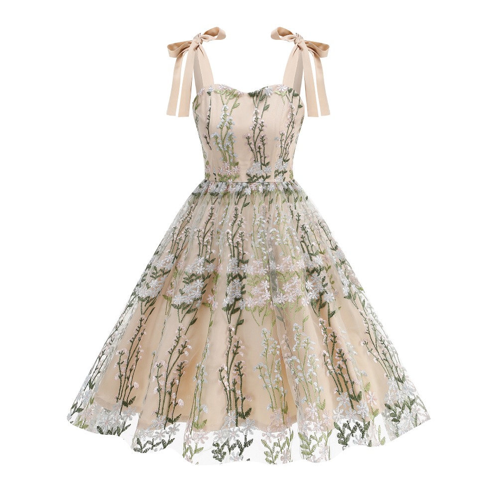 Vestido Sexy Sem Alças com Bor - Embroidery Skirt avaliação e preço