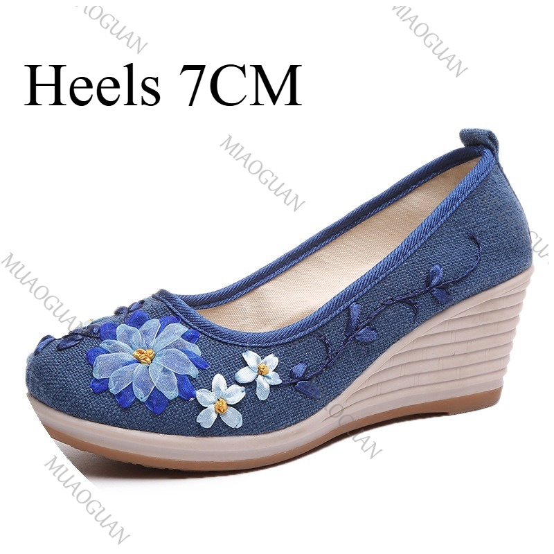 Sapatos Femininos Confortáveis - Embroidery Shoes avaliação e preço