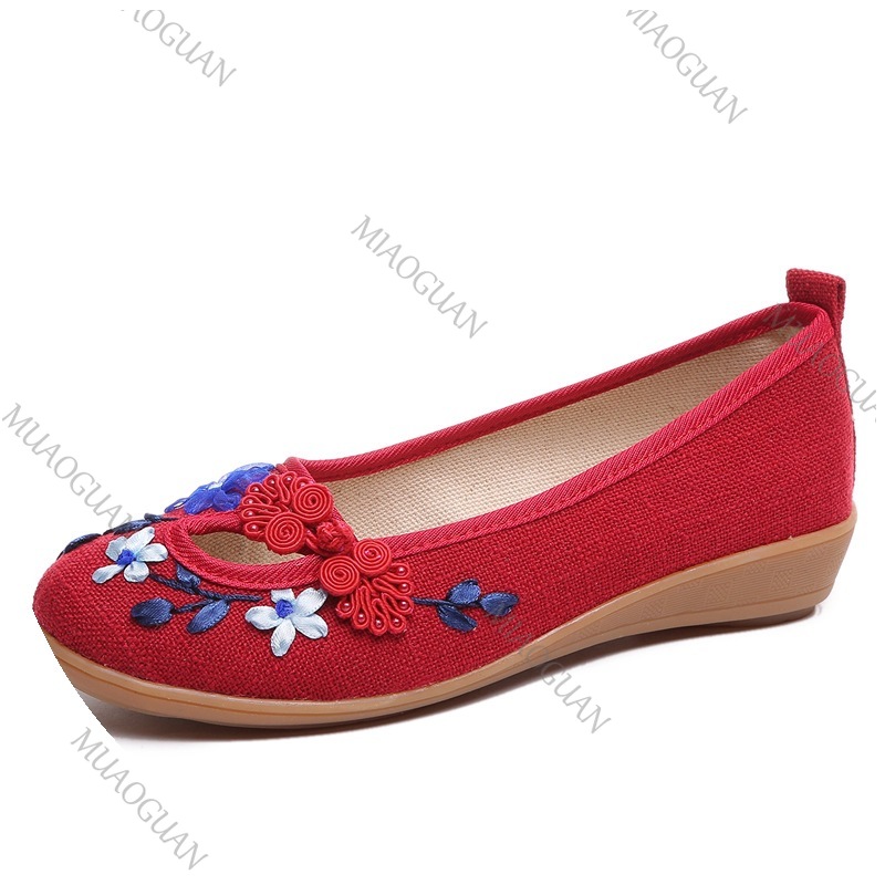 Sapatos Femininos Confortáveis - Embroidery Shoes avaliação e preço
