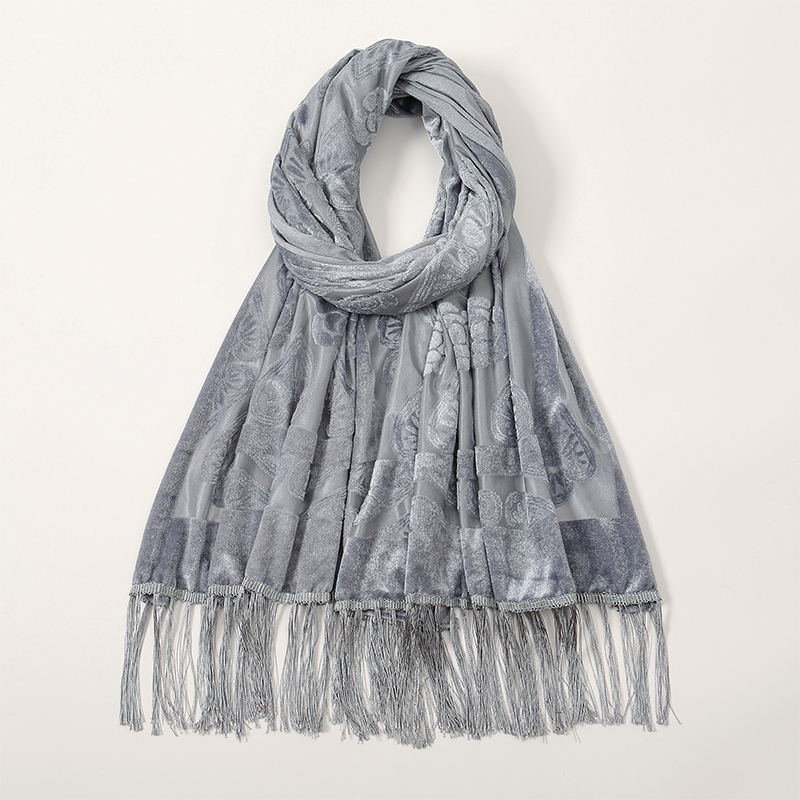 Xale de luxo bordado de seda p - Embroidery Shawl avaliação e preço
