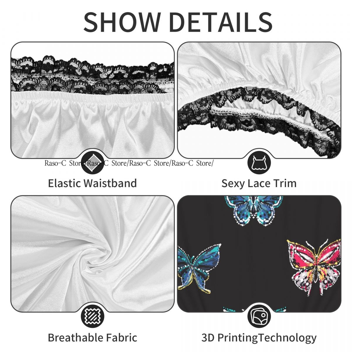 Calcinhas Engraçadas para Avó  - Embroidery Underwear avaliação e preço