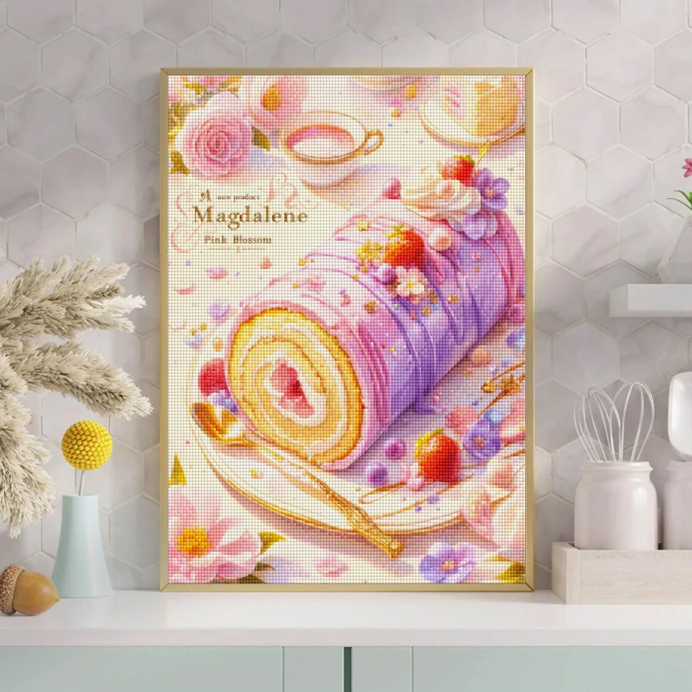 Diy paisagem pintura diamante  - Embroidery Kitchen avaliação e preço