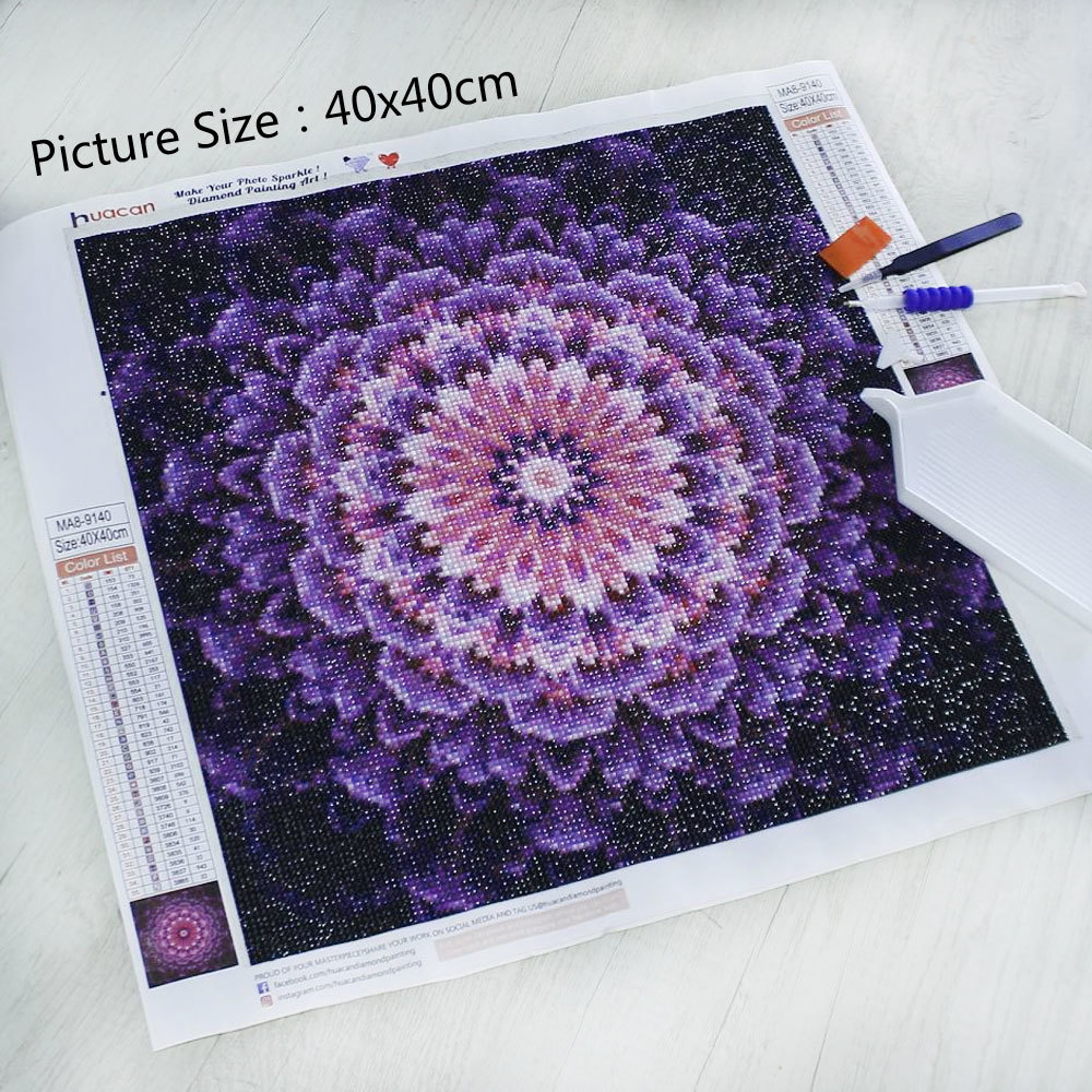 Pintura de diamante 5d sem mol - Embroidery Daisy avaliação e preço