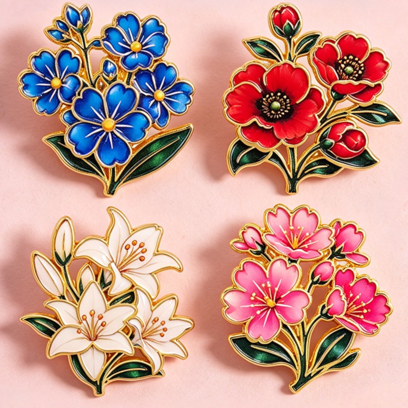 Broche Esmaltado Vintage Fofo  - Embroidery Outfit avaliação e preço