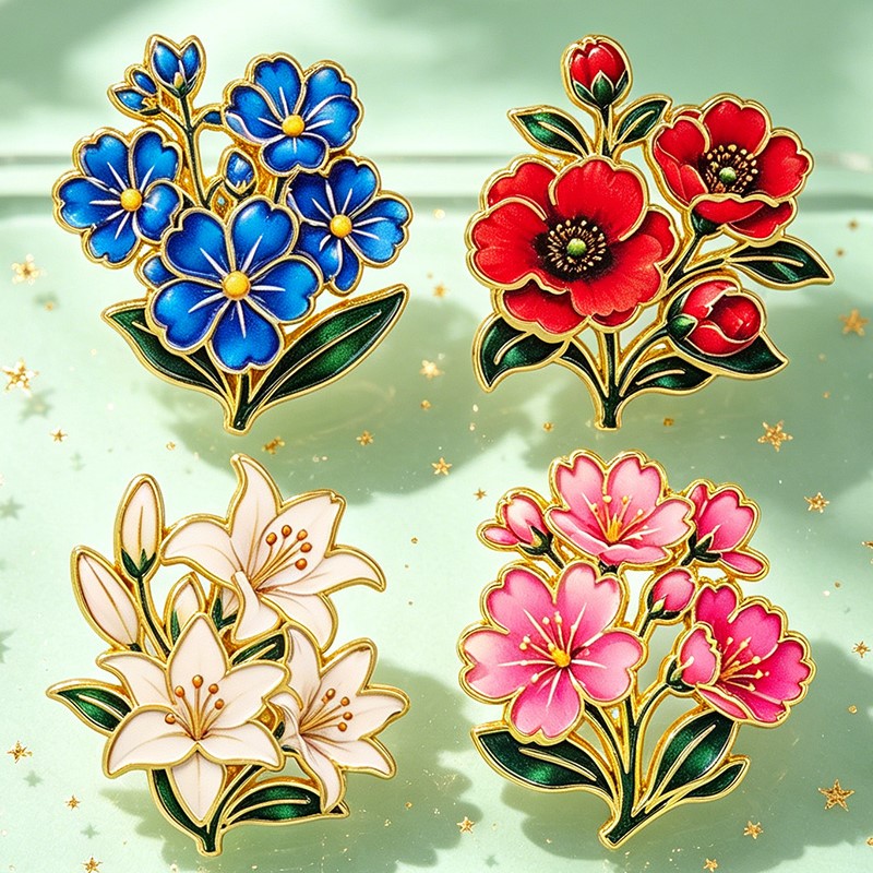 Broche Esmaltado Vintage Fofo  - Embroidery Outfit avaliação e preço