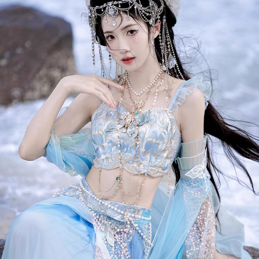Novo Vestido Hanfu Elegante: C - Embroidery Style avaliação e preço