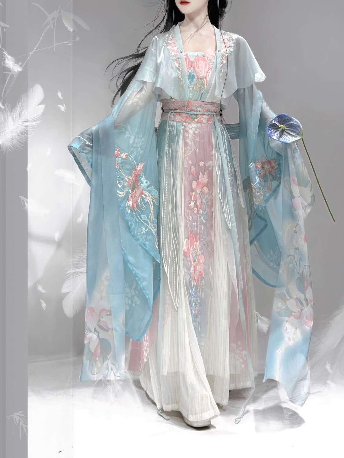 Novo hanfu wei jinfeng indústr - Embroidery Skirt avaliação e preço