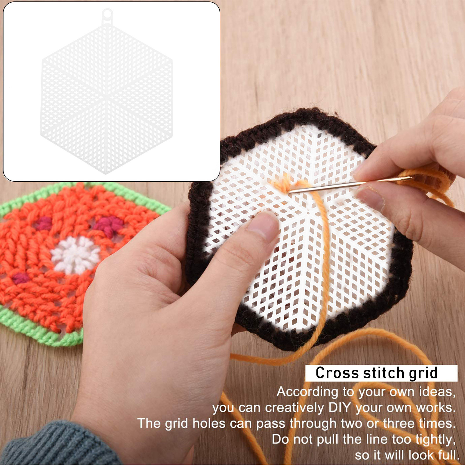 10 Peças de Telas de Malha Plá - Embroidery Yarn avaliação e preço