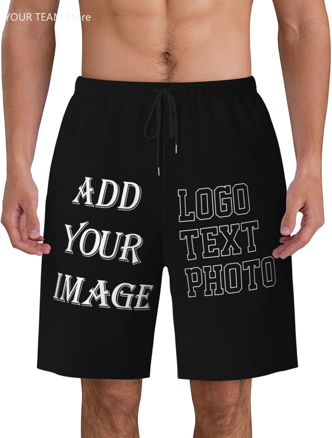 Shorts Personalizados para Hom - Embroidery Design Logo avaliação e preço